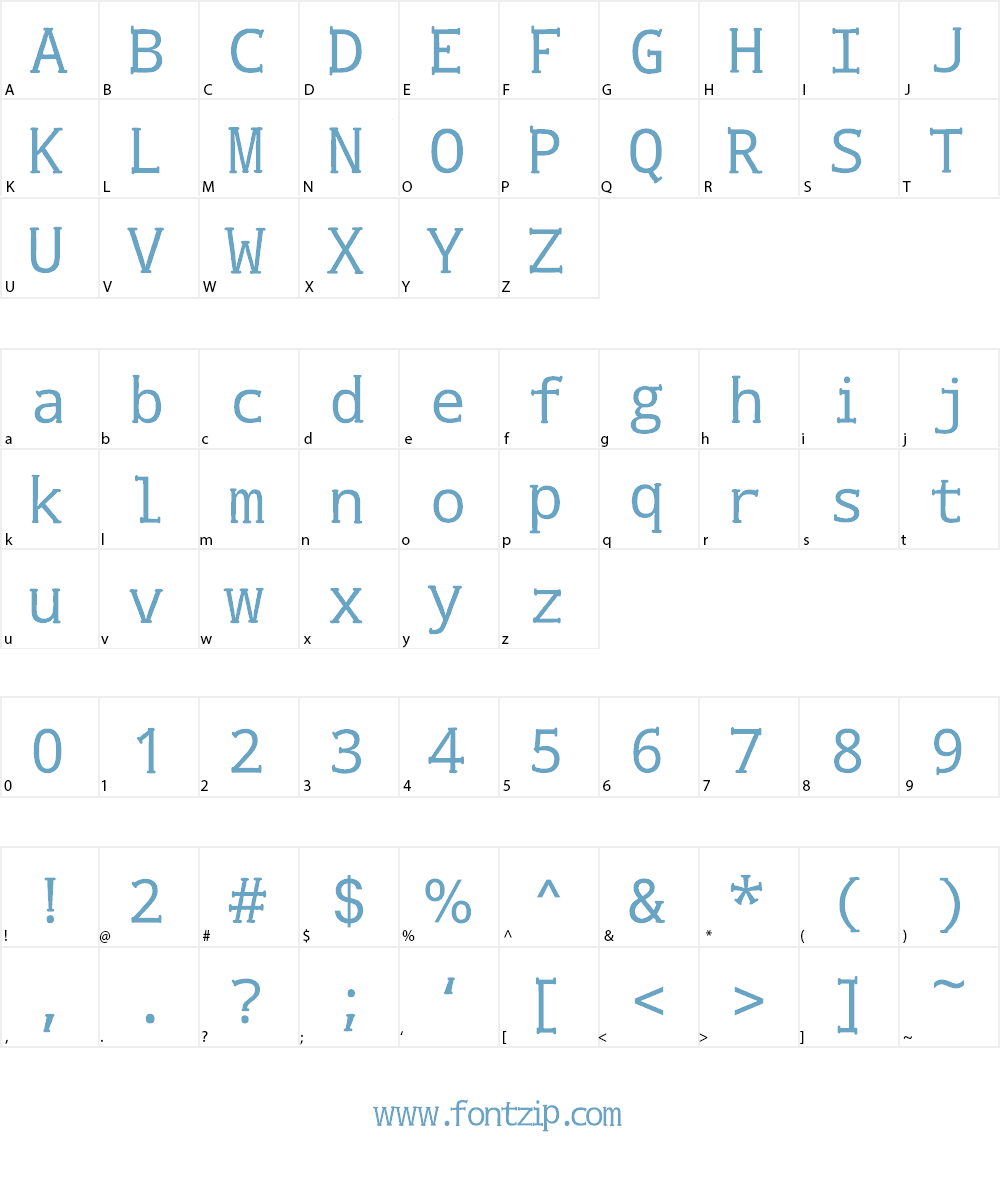 Castle of Dark 2 Font Character